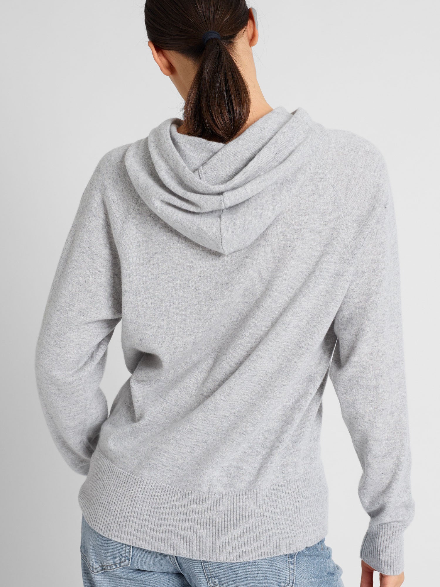 Light grey pullover hoodie hotsell