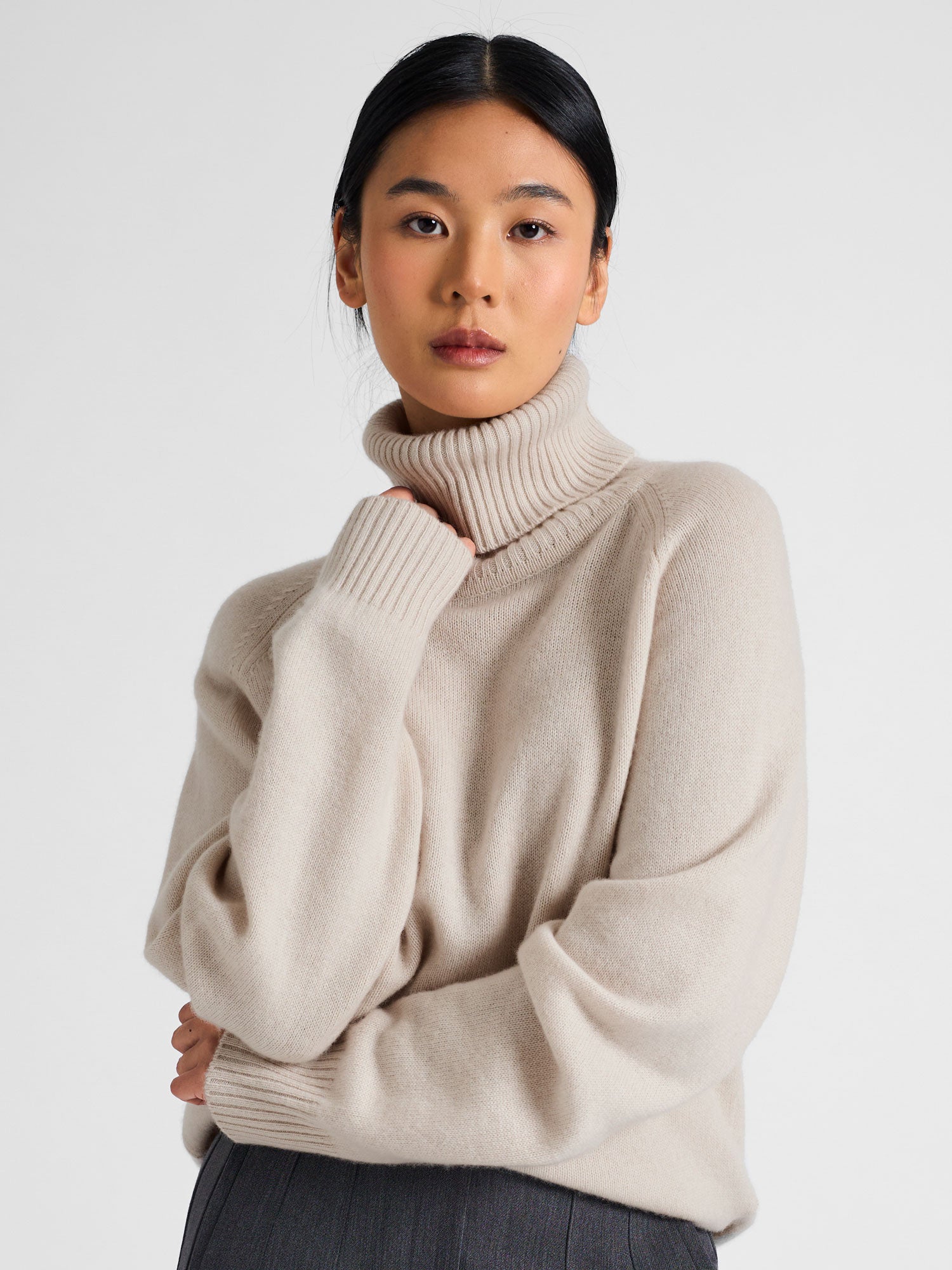 Cashmere sweater Milano cream