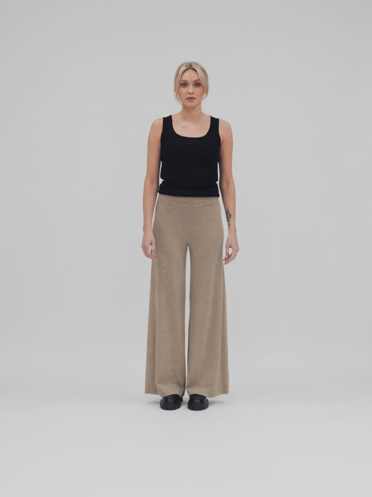 Cashmere pants Lux pants - toast – Kashmina of Norway