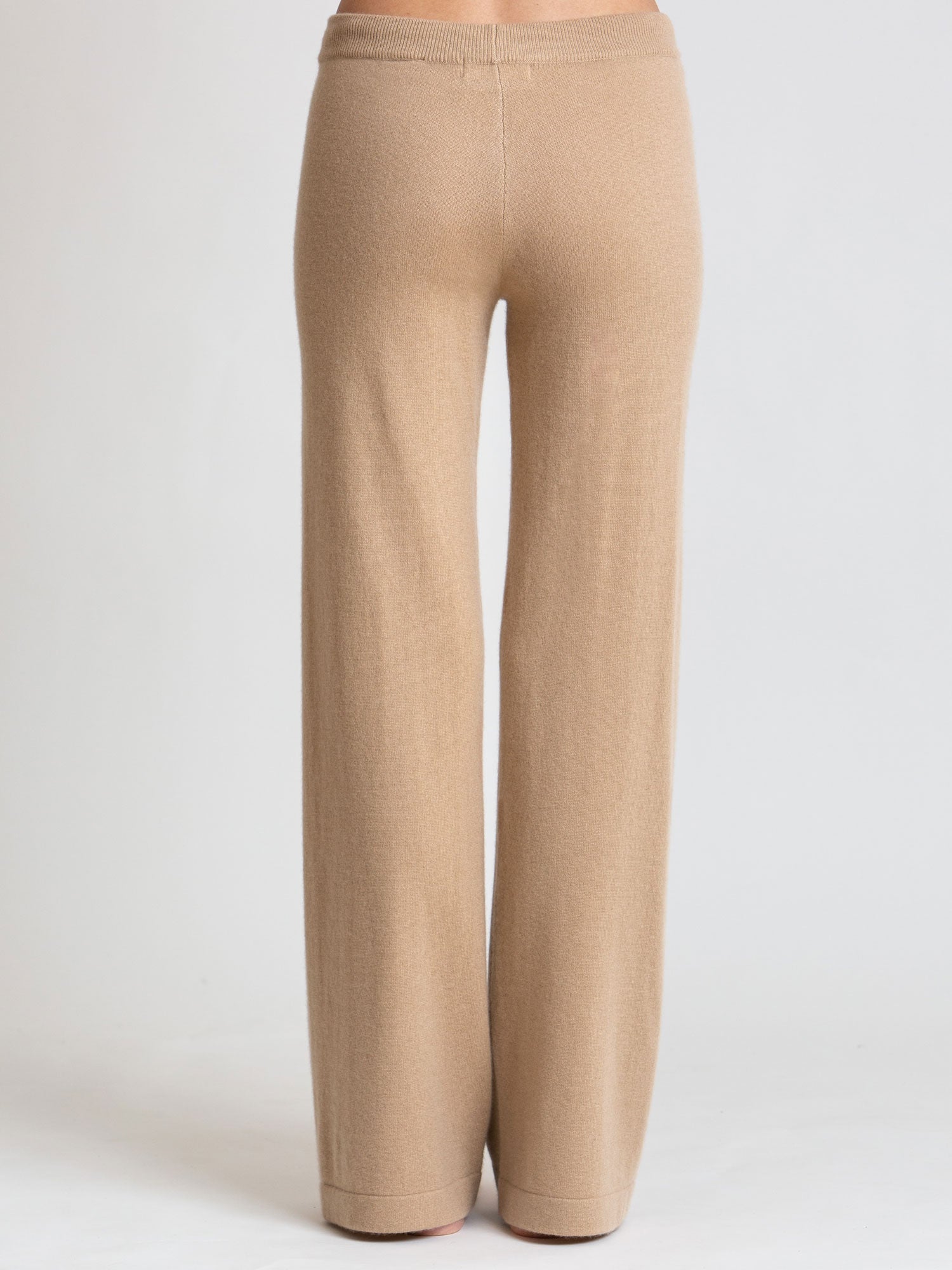 Ladies Cashmere Joggers Pants in Antique Pink | Italy in Cashmere US