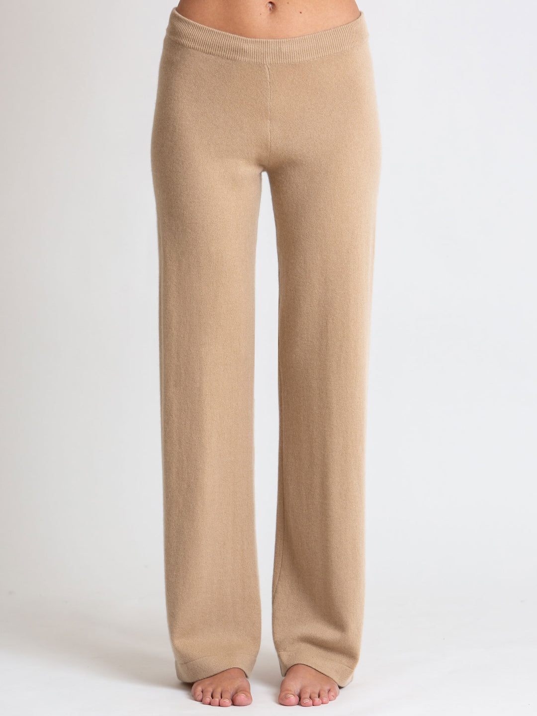  Pulcykp Women Cashmere Pants Soft Comfortable High